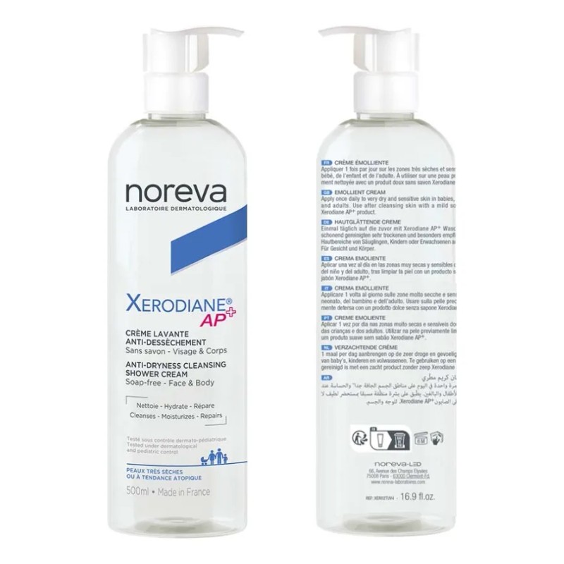 Jabón Corporal Noreva Xerodiane Ap+ Anti Resequedad 500ml