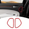 PDKLIN for Charger Rear Door Speaker Trim Cover Ring for