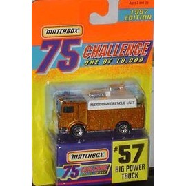 Matchbox Limited Edition 75 Challange #57 Big Power Truck 1 of 10,000 1997 Edition by Matchbox