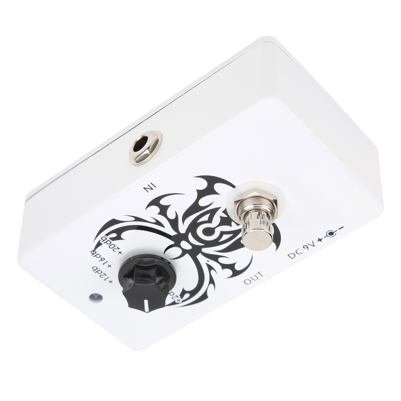 Guitar Effect Pedal Boost True Bypass Adjustable Portable Instrument Accessory