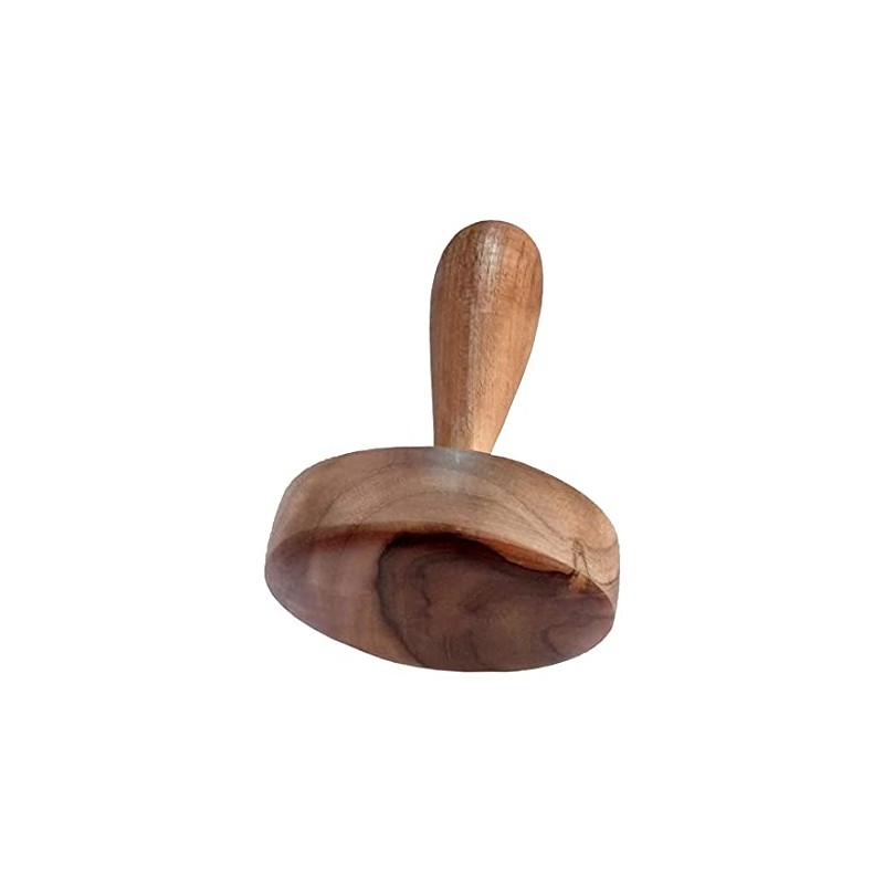 Creative Zone Wooden Potato Masher, Roti Chapati Presser, Tava Presser,