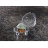 Sabert Clear Hinged Cupcake Container, Single 3" Jumbo Cupcake, Clear