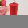 Black Red Color Rota-Table Lipstick Shaped Needle Storage Pin Cushion