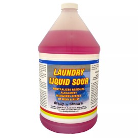Quality Chemical Commercial Laundry Sour /  2 gallon case