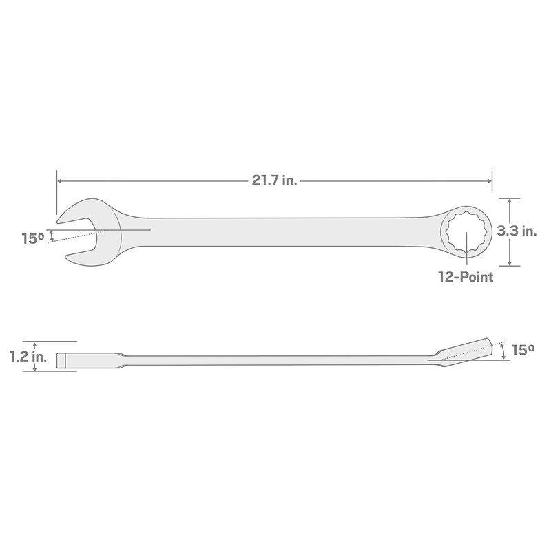 TEKTON 1-5/8 Inch Combination Wrench | WCB23041