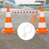 ledmomo 6pcs Safety Cone Connector Parking Cones Traffic Cone Bar