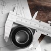 AIMALL 8 Inch Stainless Steel Vernier Caliper, 200mm Micrometer Measuring