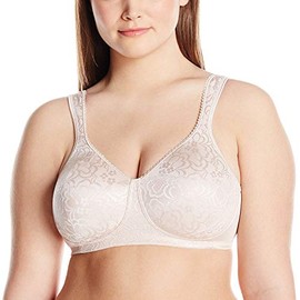 Playtex 18-Hour Ultimate Lift Wireless Bra, Wirefree Bra with Support, Full-Coverage Wireless Bra for Everyday Comfort, Sandshell, 42DD
