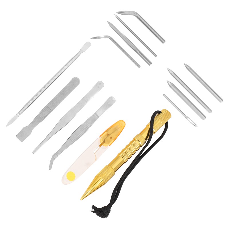 14Pcs/Set Paracord Needles Knitting Tool Paracord Stitching Needles Set Bracelets