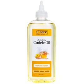 C CARE Milk and Honey Cuticle Oil For Nails - Repairs Cuticles Overnight - Moisturizes and Strengthens Nails and Cuticles - 8 oz