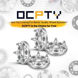 OCPTY Wheel Spacers Adapters 4Pcs 15mm 5x100 to 5x114.3 Wheel Adapters for Subaru for Impreza for Forester 1998-2018