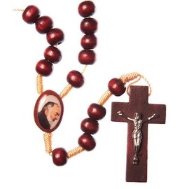 Rosary Padre Pio. Padre Pio Saint Padre Pio Saint Pius. Saint Pio. St Pio Beads.