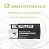 EEMB 4Pack ER26500 C Size 3.6V Lithium Battery High Capacity
