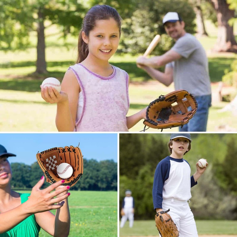 Baseball Soft Softball Ball Practice Pack of 4 PVC Outer