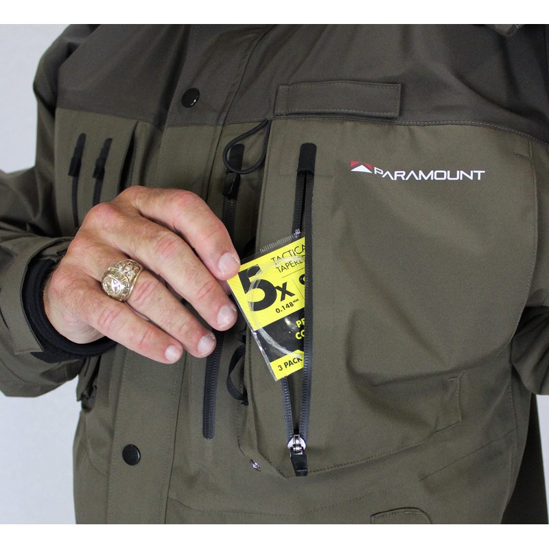Paramount Outdoors Whetstone Waterproof Breathable Wading Fly Fishing Jacket Outerwear
