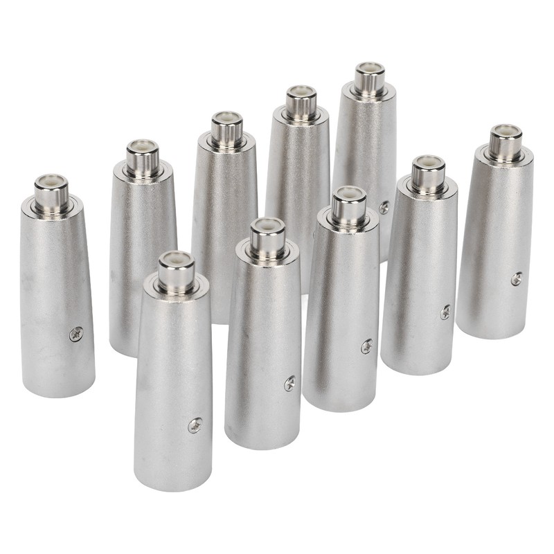 RCA to XLR Adapter Female to Male Noise Reduction Metal
