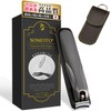 SOMOTO Nail Clippers, Premium Nail Clippers, Shatterproof, Extra Large Opening,