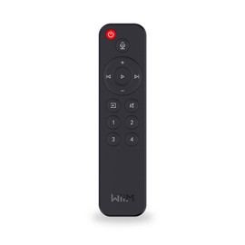 WiiM WiiM Voice Remote for WiiM Mini and Pro Audio Streamer, Push-to-Talk, 4 Music Preset Buttons