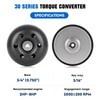 Super 30 Series Torque Converter Driver Clutch 3/4" Bore Go