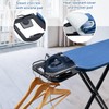Duwee 12"x36" Ironing Board with Heat Resistant Cover and Thicken