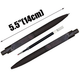 Lopenle 6 Pcs Novelty Coffee Pens Cool Retractable Gel Pen Brown Ballpoint Pen With Black Ink For School Office Christmas Birthday Party