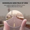 Car Blind Spot Mirrors, 360° Rotatable Waterproof Convex Rear View