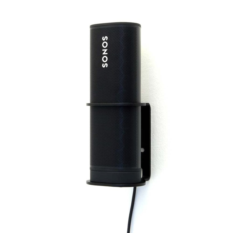Wall Mount for Sonos Roam with Screws and Dowels Black