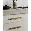 Goo-Ki 2 Pack Cabinet Handles Drawer Pulls with Backplate/Spacer, 7.56"