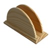 Restaurant Table Decoration Wooden Napkin Holder Bamboo Tissue Holder Natural