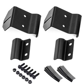 Front Upper Windshield Pro-fit Cage 50 inch Curved Straight Light Bar Mount Bracket for Polaris Ranger 500 570 Crew XP 900 1000