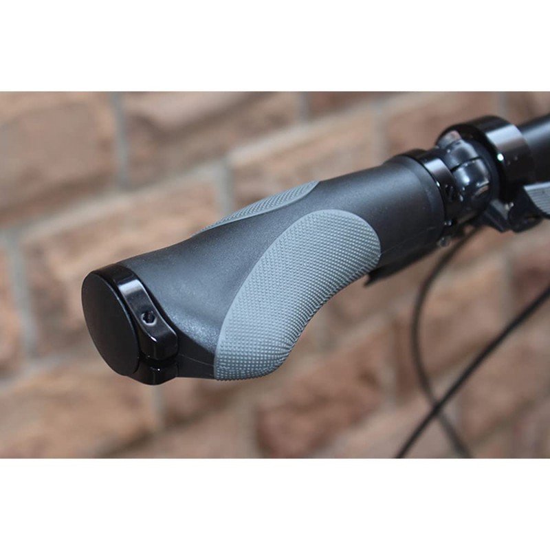 Bicycle Handle 130MM 95MM Length Grip Ergonomic Design TPR Rubber