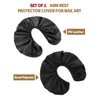 EBANKU Set of 2 Nail Arm Rest Covers for Nails