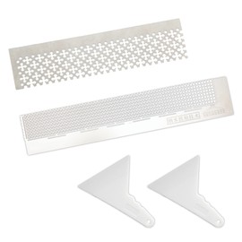 HAMILO Diamond Embroidery Stainless Steel Ruler Diamond Art Tool Correction Spatula 4pcs Kit
