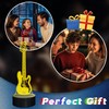 CoolGift Mart Bass Guitar Night Light, 3D LED Optical Illusion