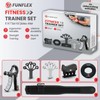 FUNFLEX Hand Trainer, Finger Trainer, Adjustable Grip Strength Trainer Set,