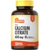 Sundance Calcium Citrate 400mg with Vitamin D3 | 120 Caplets