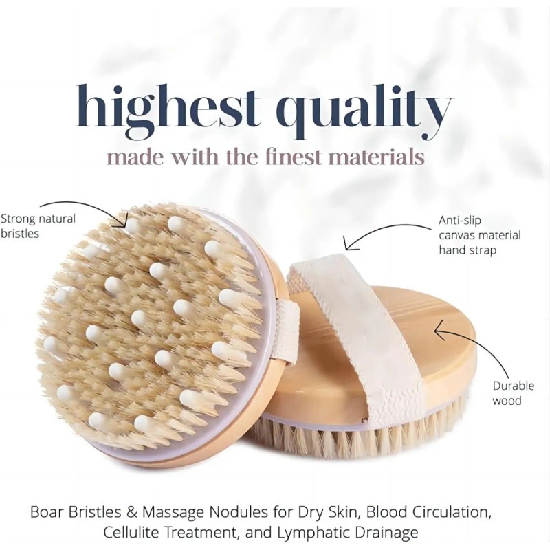 Cepillo Corporal Exfoliante Cuerpo Piel Circulacion
