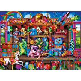 MasterPieces 1000 Piece Seek & Find Jigsaw Puzzle for Adults, Family, Or Youth - Secret Toy Heaven - 19.25"x26.75"