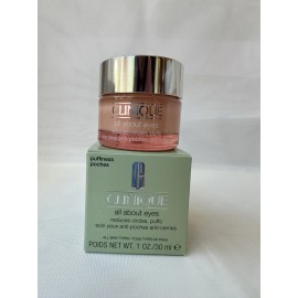 Clinique New! Clinique All About Eyes  Reduces Circles ，Puffs 30ml / 1oz~ Large Size