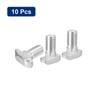 uxcell 10Pcs T-Slot Bolts, M8 x 16mm Hammer Head Bolt
