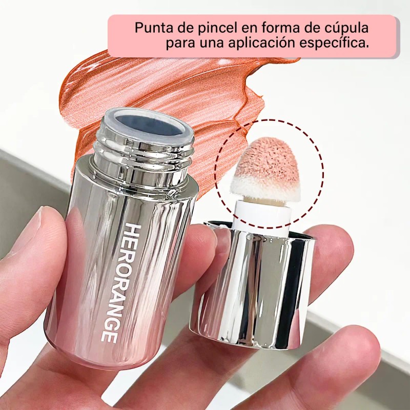 Rubor Líquido Blush Tono Makeup Del Maquillaje Humedecer