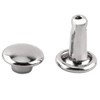 Leather Rivets, 100 Set Double Cap Rivets for DIY Leather