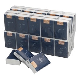 EudokkyNA 4-Ply Travel Size Pocket Facial Tissues, 120 Packs Mini Soft Tissue Packs