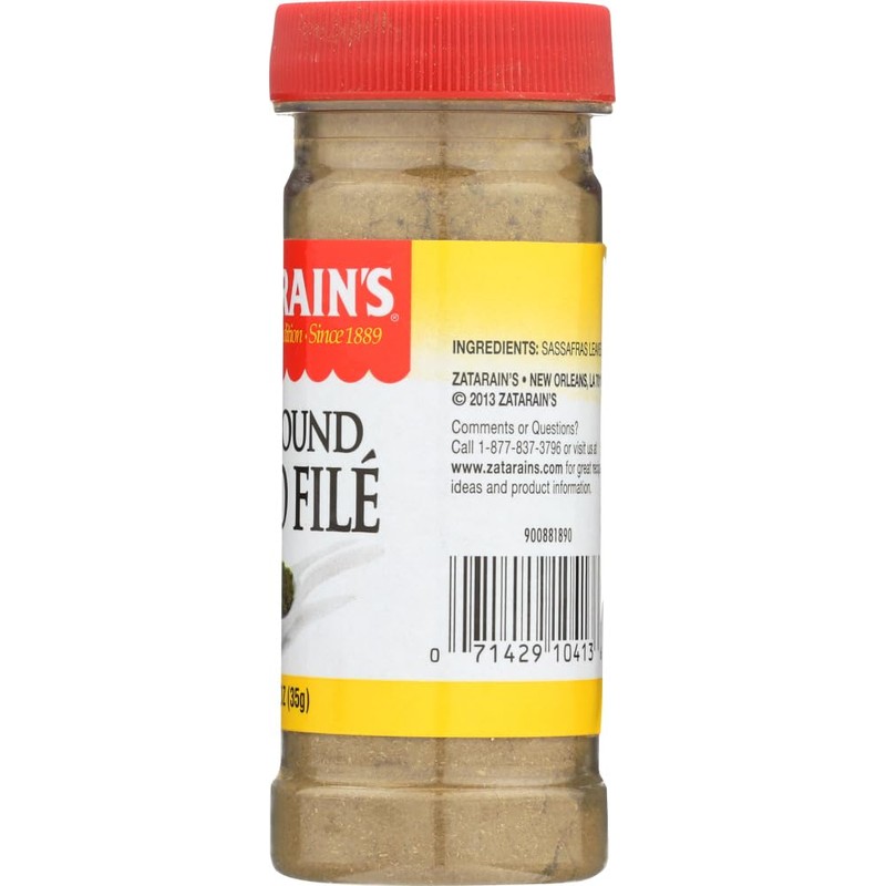 Zatarain's Gumbo File, 1.25 OZ (Pack of 2)