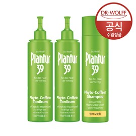Plantour39 Caffeine Tonic 200ml x 2 + Colored Hair Shampoo 250ml / 플란투어39 카페인 토닉 200ml 2개+염색모 샴푸 250ml