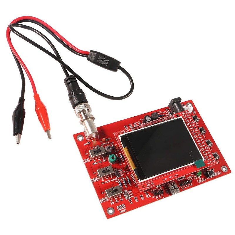 DSO 138 DIY Oscilloscope Kit Opening Source 2.4" TFT 1MSPS