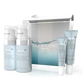 hyaluronic³ travel set; être belle cosmetics; skin care for holidays; moisturiser for travel; facial care with hyaluronic acid