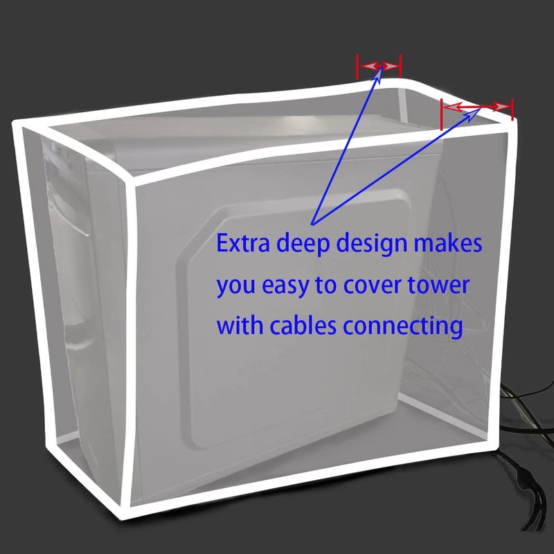 AniWorld CPU Dust Cover 24 x 49 x 38 cm