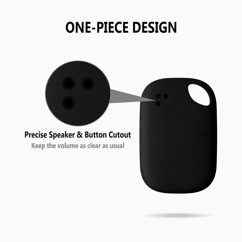 Geiomoo Silicone Case for Tile Pro (2024) Tracker, Soft Flexible