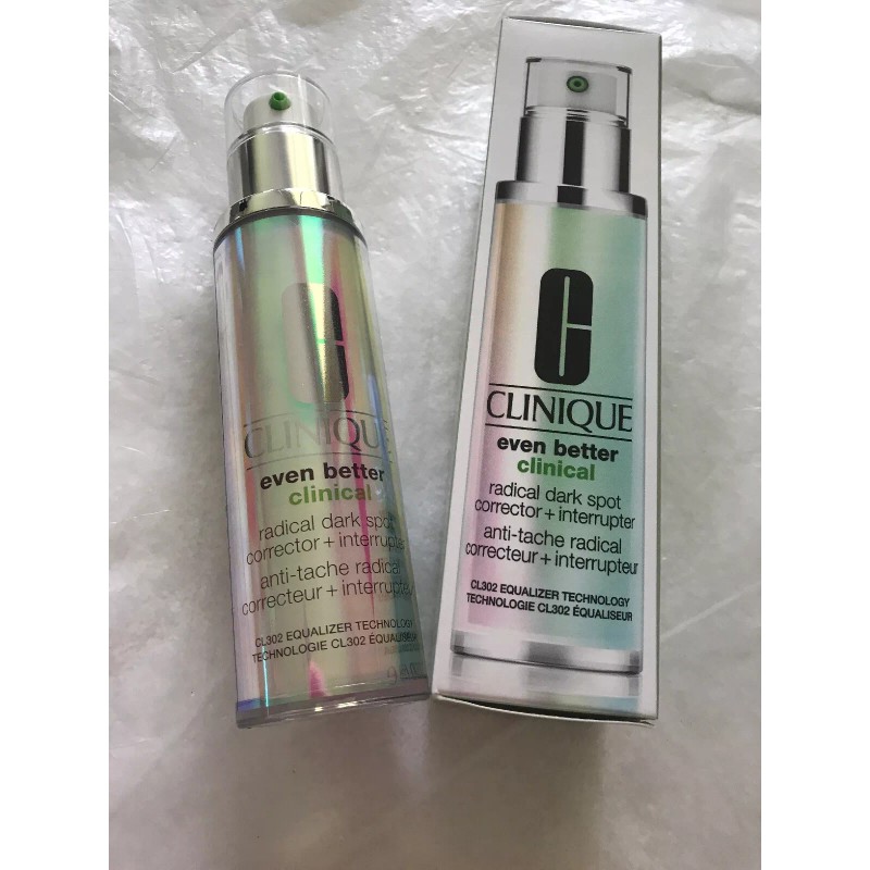 Clinique Even Better Clinical Radical Dark Spot Corrector+interrupter 50ml New
